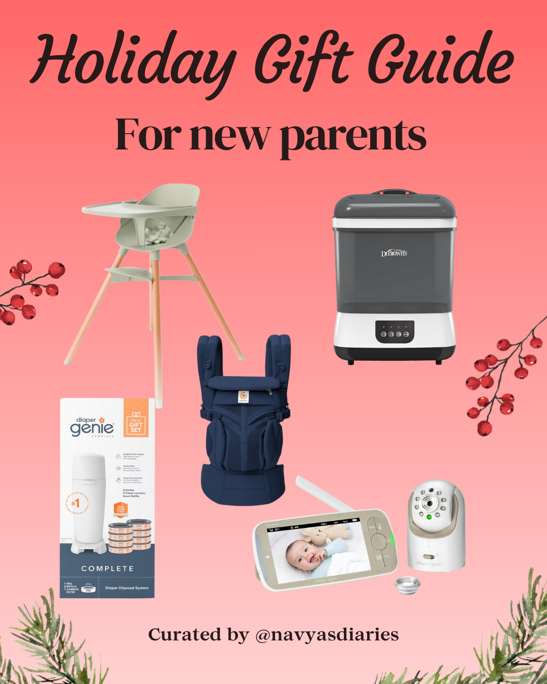 Holiday Gift guide for new parents - 5 things that we will make your life so much easier with your baby 

 #LTKGiftGuide #LTKHoliday #LTKBaby