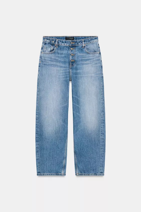 Z1975 LOOSE BAGGY JEANS | Zara Canada