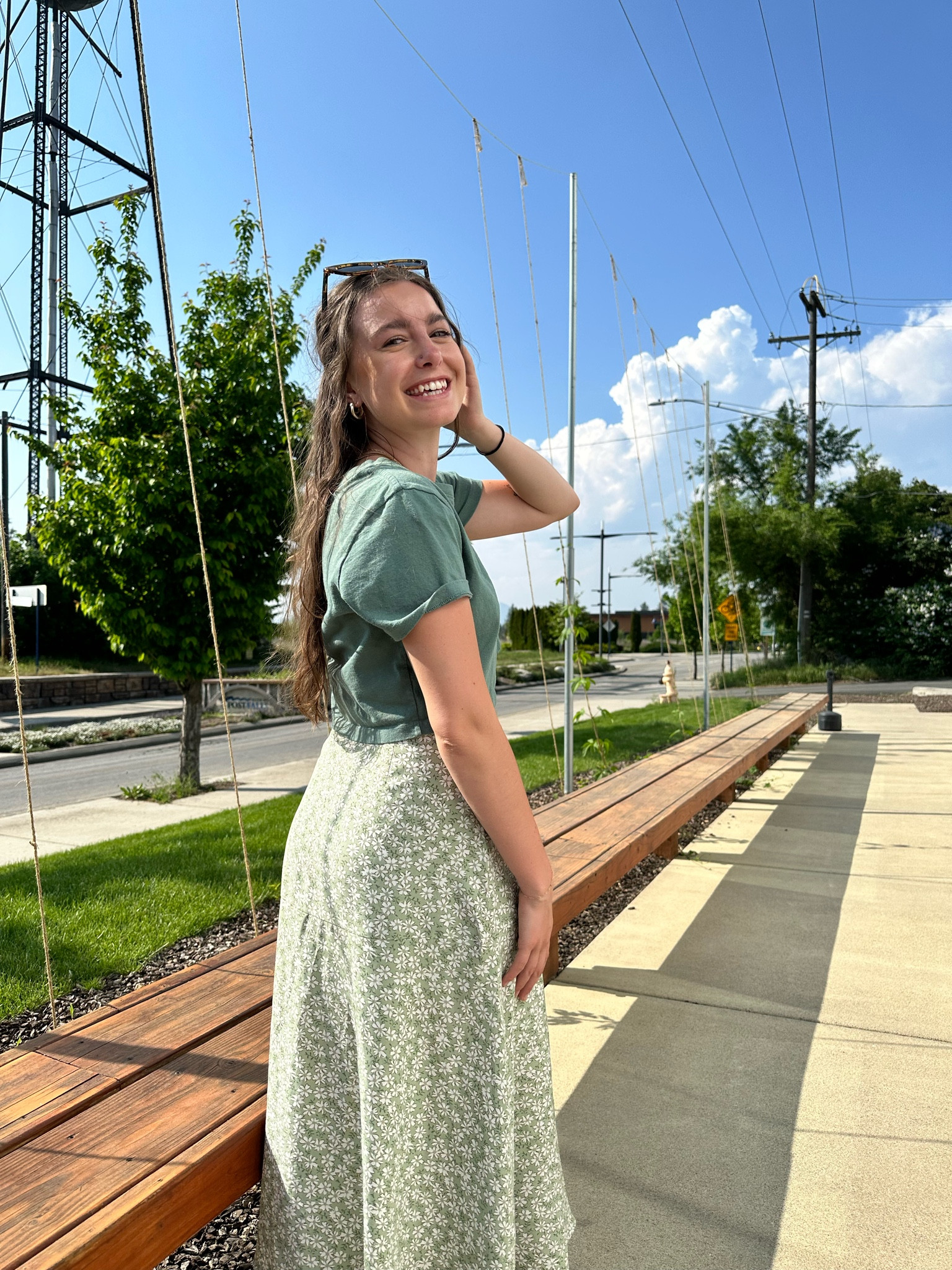 The cutest long skirt🤍🫶🏻 and other pieces!