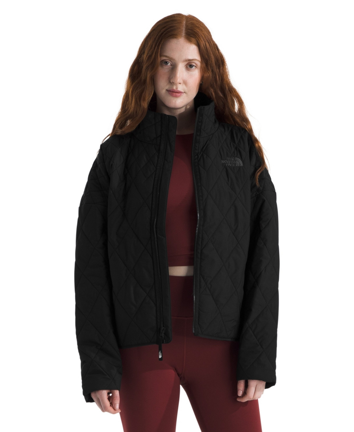 The North Face Women's Diamond Peak Insulated Jacket - Tnf Black | Macy's