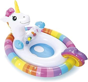 Intex Inflatable See Me Sit Pool Ride for Age 3-4 (Colors/Styles Vary) | Amazon (US)
