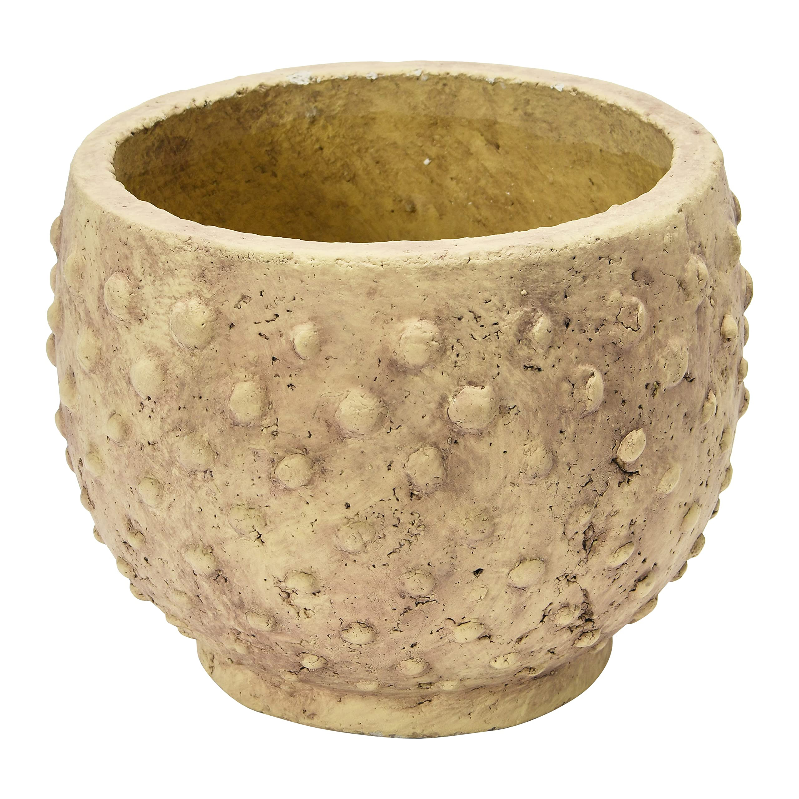 Creative Co-Op Round Terra cotta Hobnail Planter with Distressed Finish 9 1/4 " Round x 7 1/4" Hi... | Amazon (US)