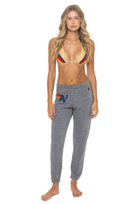 LOGO SWEATPANTS - HEATHER GREY | Aviator Nation