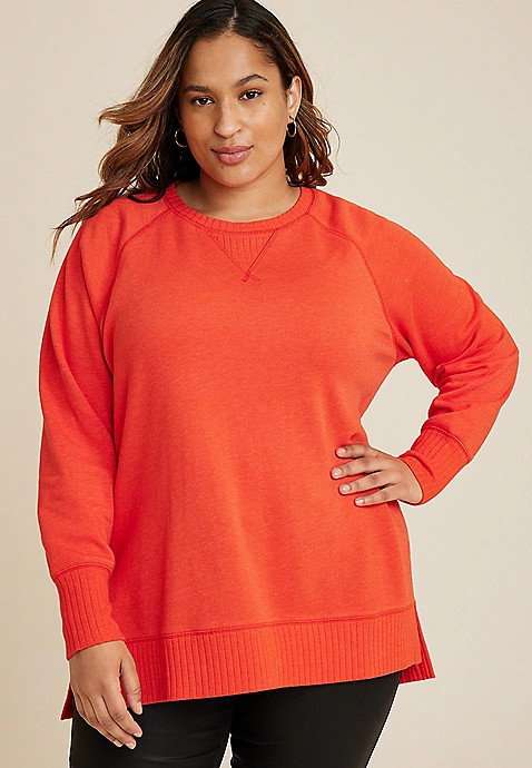 Plus Size Willowsoft Sweatshirt | Maurices