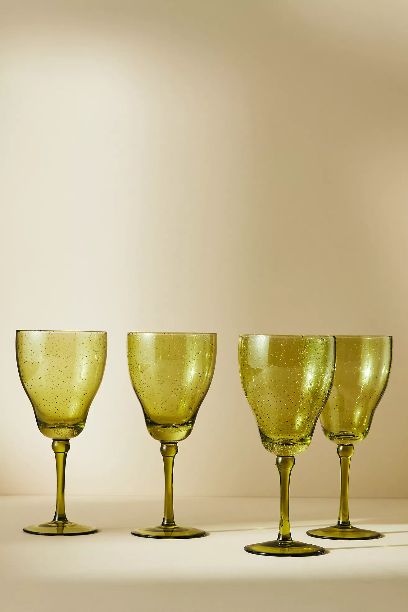 Bruna Wine Glasses, Set of 4 | Anthropologie (US)