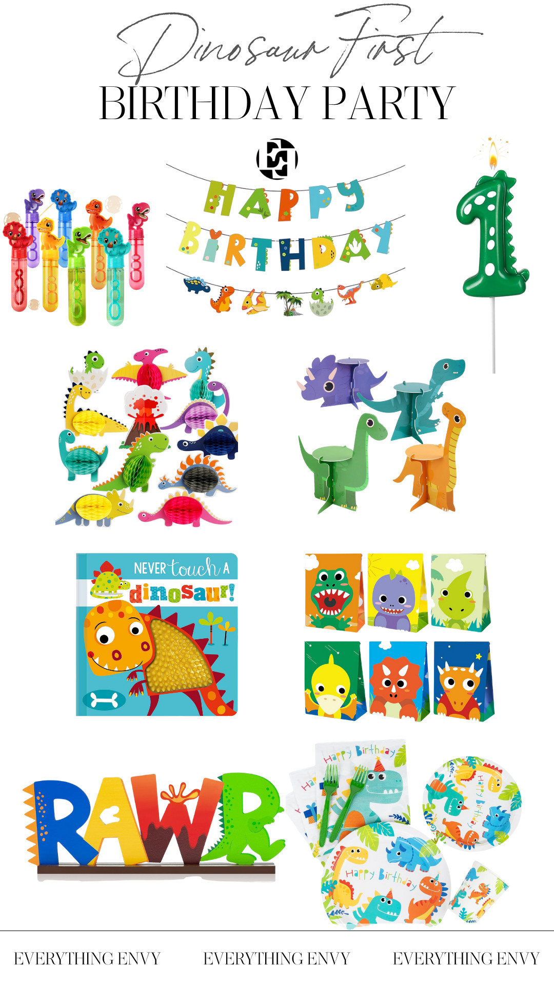Pulled together the cutest pieces for a dino-themed first birthday—fun, colorful, and just the right mix of playful and stylish. Everything linked! 

 #LTKBaby #LTKKids #LTKFamily
