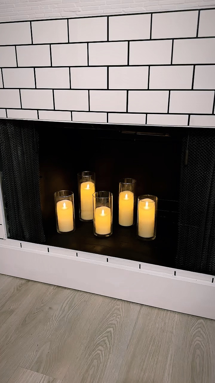 Battery operated flickering candles