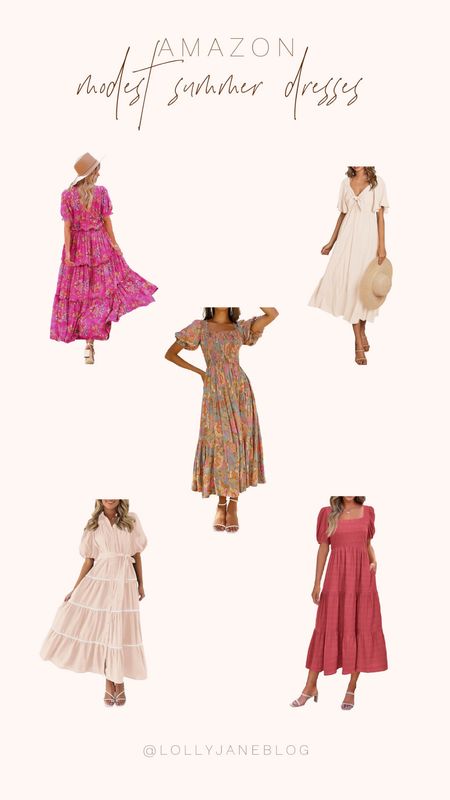 Modest summer dresses from Amazon! 💕

Summer is upon us! Snatch up these adorable modest summer dresses for these hot summer seasons! 
I absolutely love all of these fun prints, but the best part is these all can be garment friendly for my fellow members 🤍 Happy summer, and happy shopping! 💕

#LTKSeasonal #LTKGiftGuide #LTKStyleTip