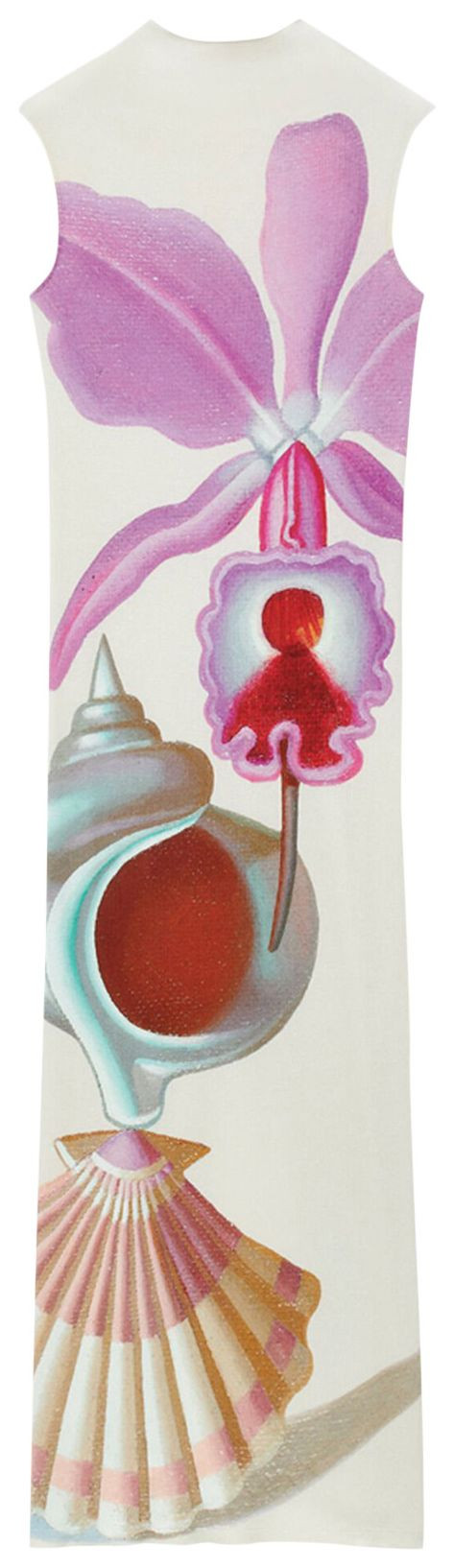Loewe Maruja Mallo Print Tube Dress 'White/Multicolor' | GOAT