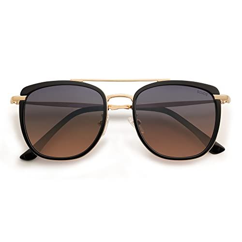 SOJOS Retro Aviator Square Polarized Sunglasses For Women Men,Vintage Women's Sun Glasses Shades ... | Amazon (US)