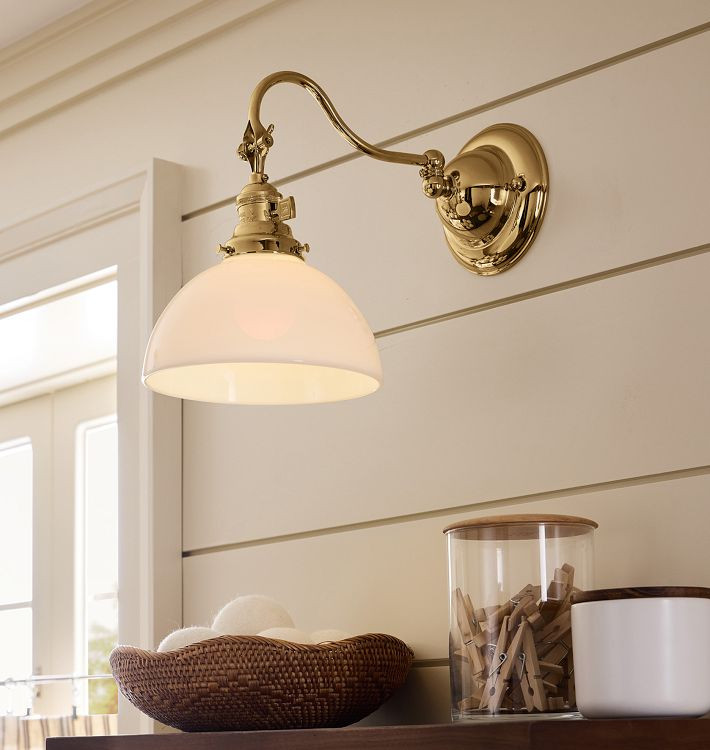 Ford's Mill 2-1/4" Fitter Swing-Arm Sconce | Rejuvenation
