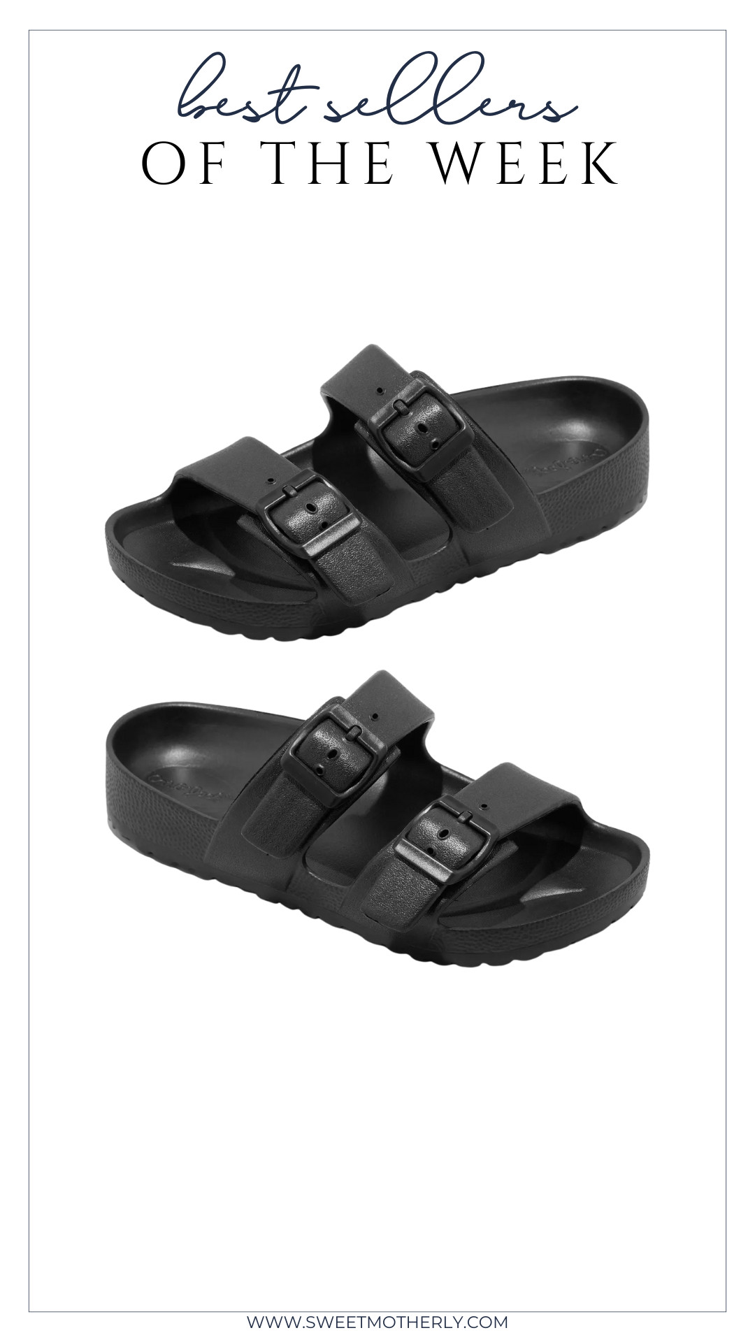 These are the best kids sandals for the beach. Lightweight, easy to wear, and you can rinse them off in seconds. I always throw them in my bag for vacation or pool days.

#LTKSeasonal #LTKOver40 #LTKStyleTip #BeachEssentials #TravelFavorites #LTKFindsUnder50 

 