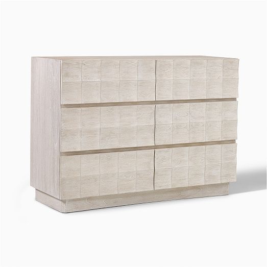 Luisa Carved 6-Drawer Dresser (50"–60") | West Elm (US)