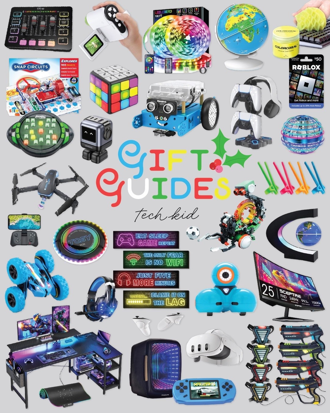 For the kid who loves all things high-tech. From gaming must-haves to drones and glow-up room gear, these gifts are guaranteed to impress. Maximum fun, zero boredom.

#TechGifts #KidsGiftGuide #CoolKids #GiftIdeas

#LTKHoliday #LTKKids #LTKGiftGuide