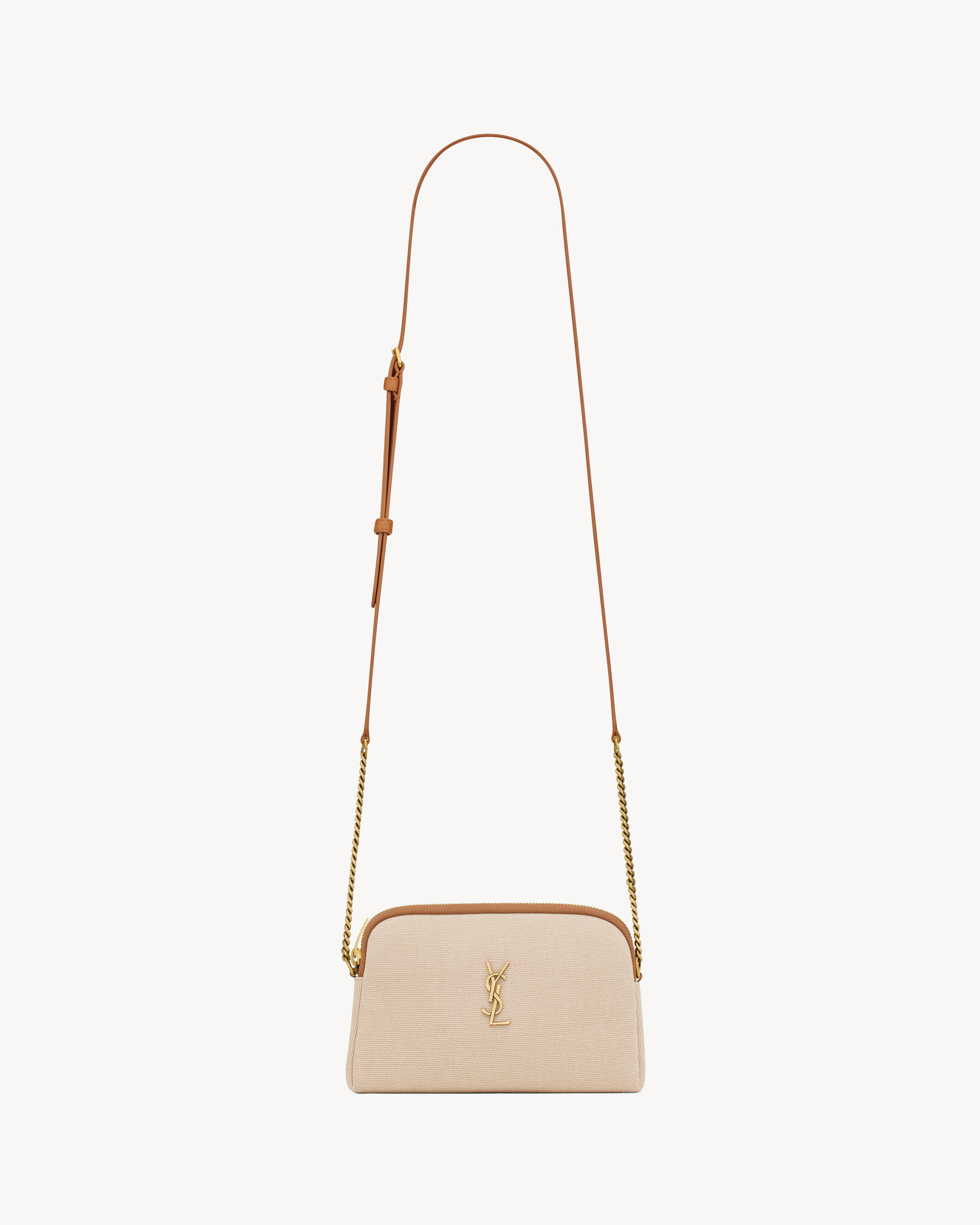 GABY zipped pouch in canvas | Saint Laurent Inc. (Global)