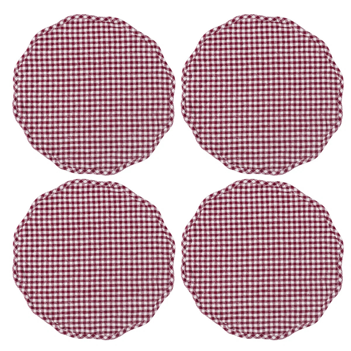 Set of 4 Farmhouse Quilt Placemats (Set of 4) | Wayfair North America