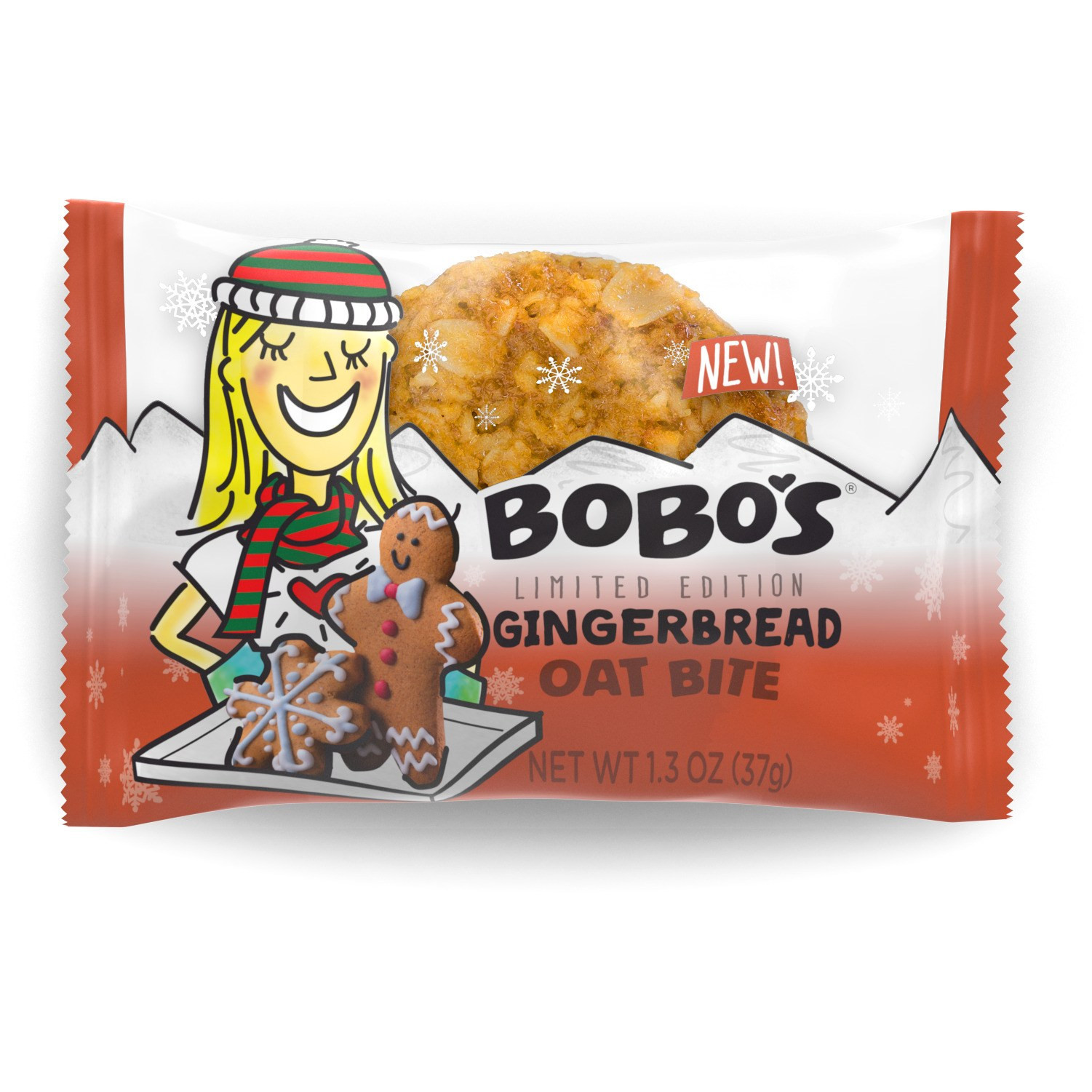 Bobo's Oat Bars Limited Edition Oat Bites Gingerbread | REI