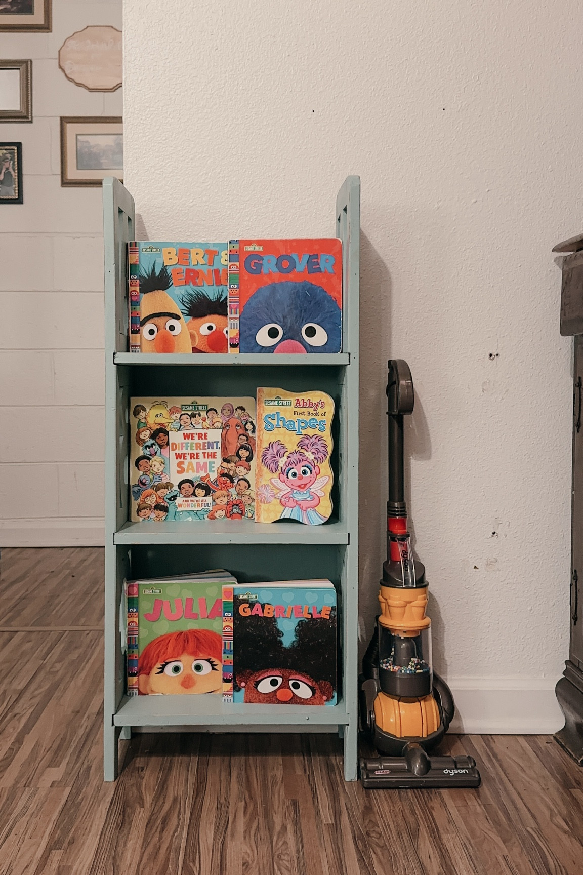 Two year old toddler twin boys weekly book shelf rotation - Sesame Street, Bert & Ernie, Grover, Elmo, Abby cadabby, Julia, 

#LTKhome #LTKfamily #LTKkids