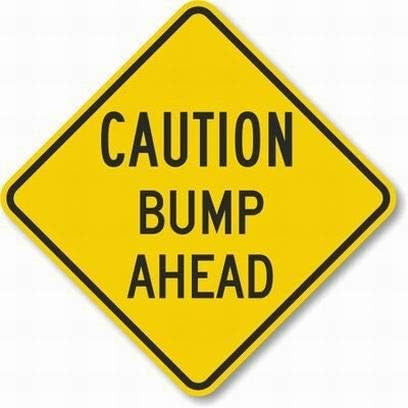 Tin Metal Sign Wall Art 8x8 Safety Sign Caution Bump Ahead Sign Outdoor Yard Sign Office Street C... | Amazon (US)