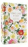 Floral One Line a Day: A Five-Year Memory Book | Amazon (US)