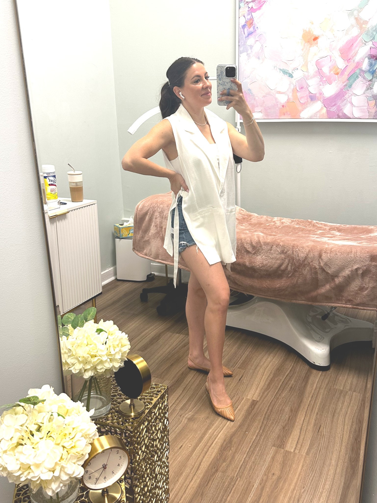 Today’s #ootd. Top is from Sparkle and I’m really loving a summer vest! 

#LTKSummerEdit #LTKWorkwear #LTKStyleTip