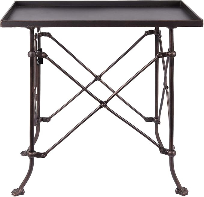 Creative Co-op Bronze Metal Rectangle Table, 20",DA0124 | Amazon (US)