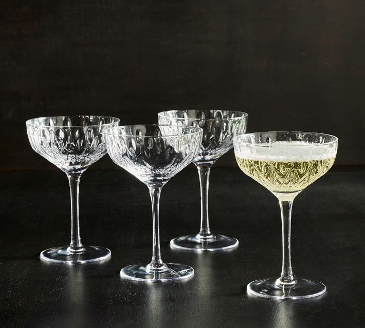 Westwood Coupe Glasses - Set of 4 | Pottery Barn (US)