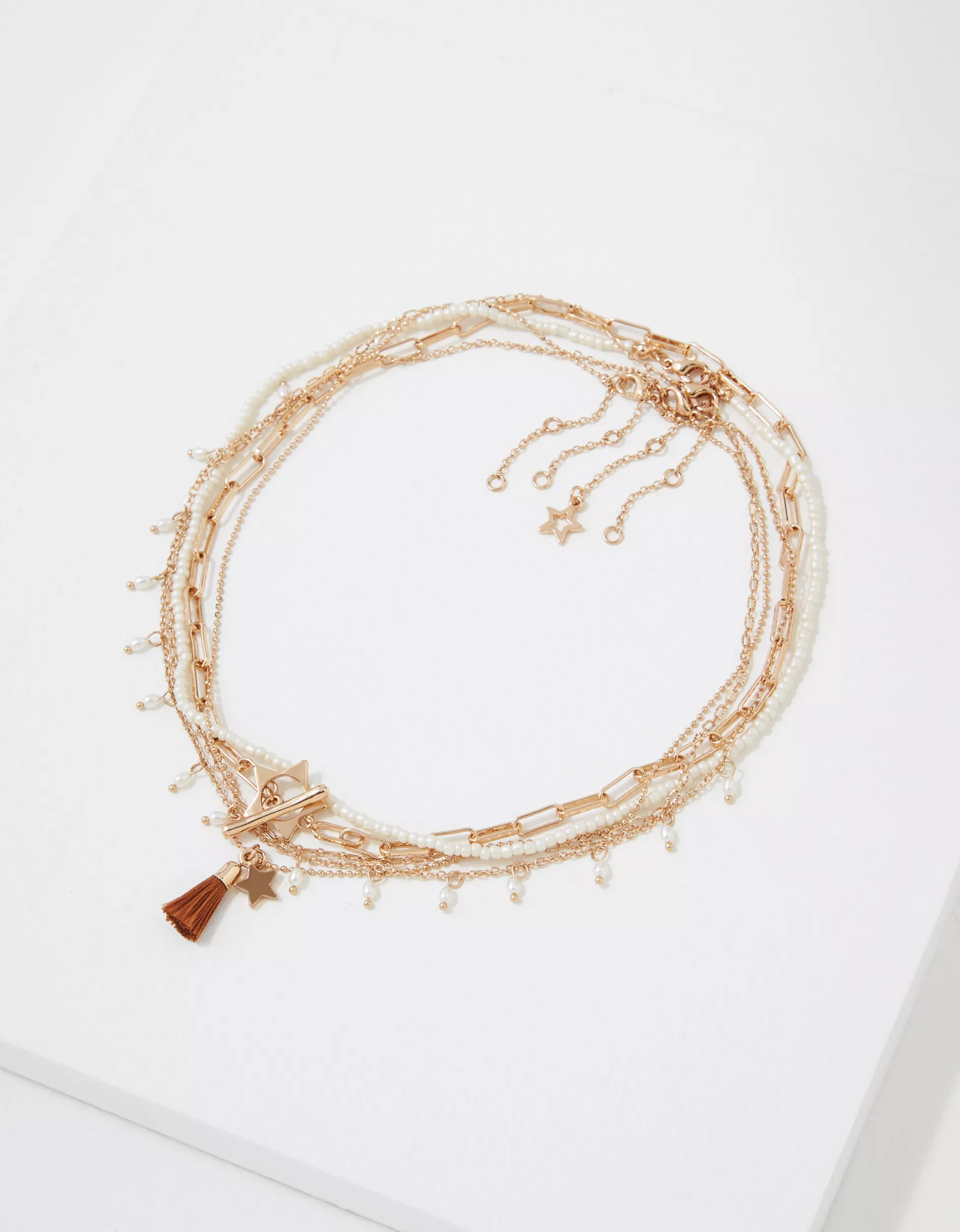 AEO Star Necklace 5-Pack | American Eagle Outfitters (US & CA)