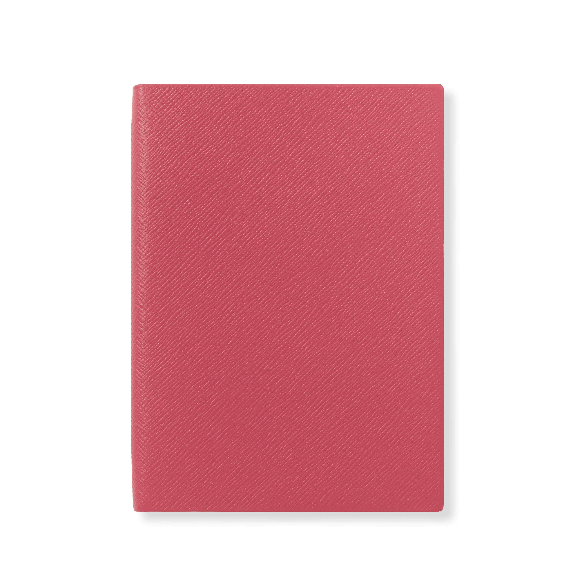 Soho Notebook in Panama in raspberry | Smythson | Smythson