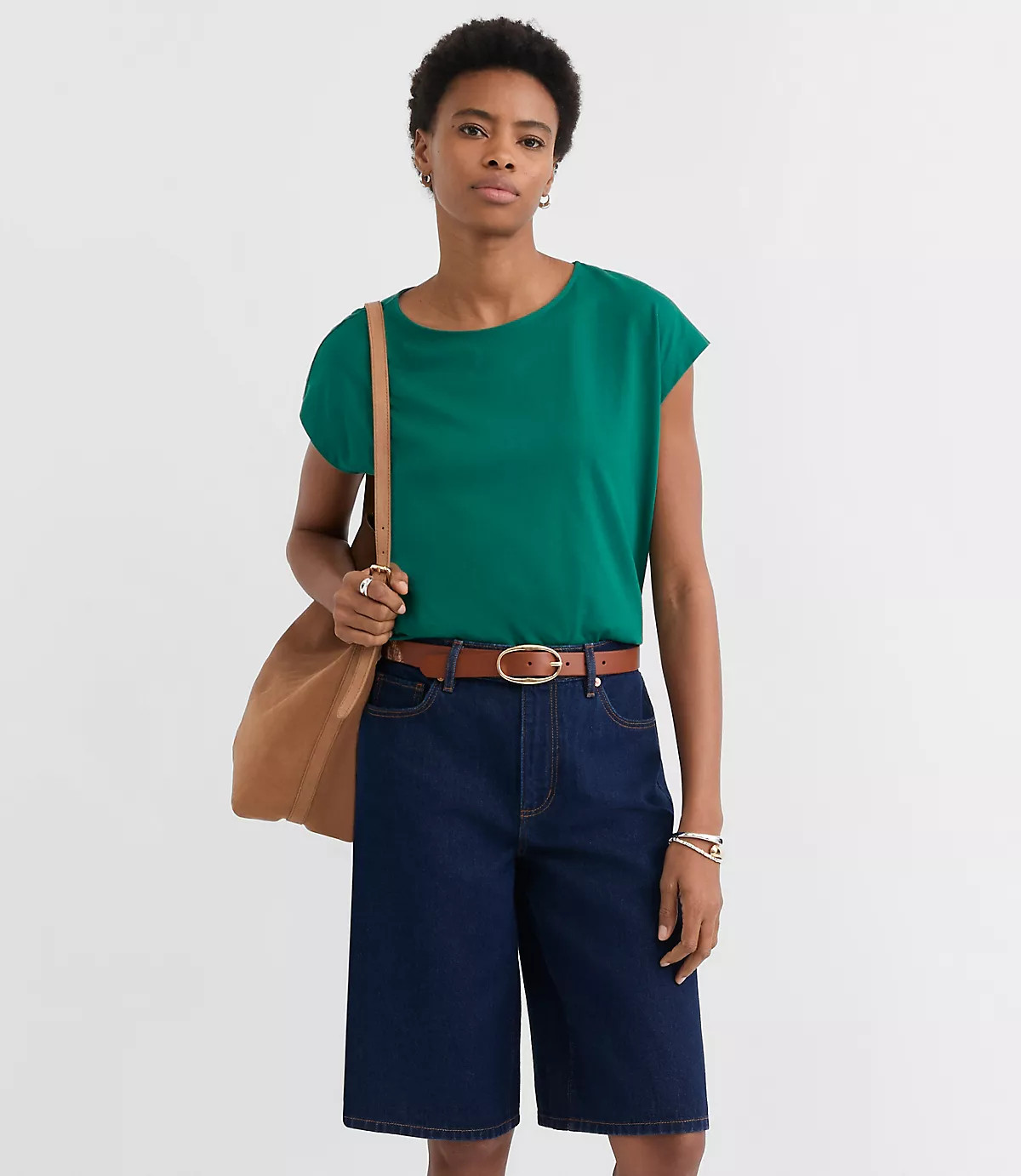 Modern Wedge Tee | LOFT