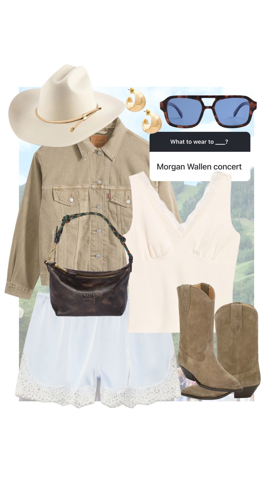 What to wear to a Morgan Wallen concert! #kathleenpost

Country concert, spring country concert, spring concert, western chic
