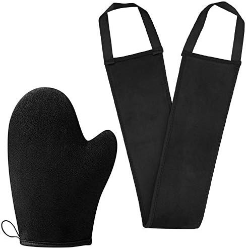 STEUGO 2 Pack Self Tanning Mitt Applicator Kit Black Self Tanner Mitt and Tanning Back Applicator... | Amazon (US)