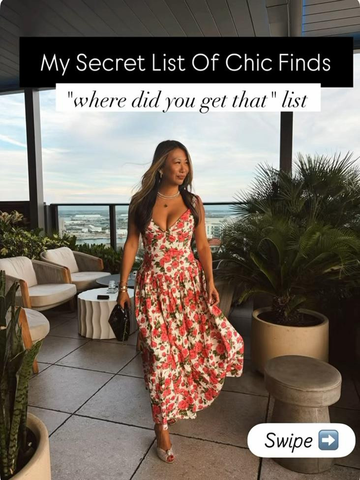 My secret list of chic finds! It girl summer styles + accessories