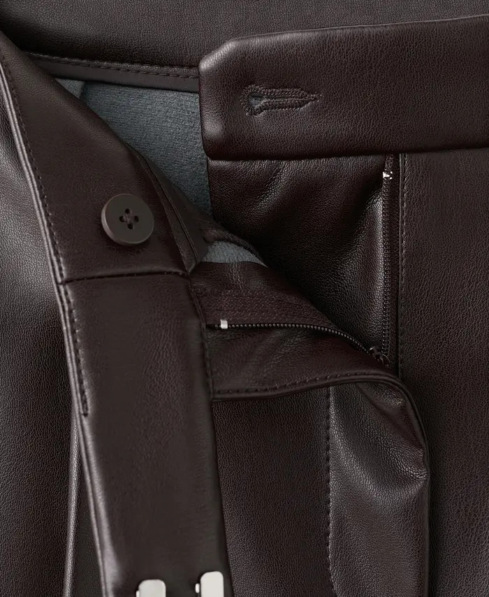 Riga Faux Leather Wide Leg Pants | Nordstrom