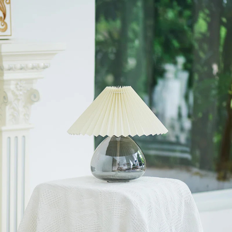 Carmella Glass Desk Lamp | Wayfair North America