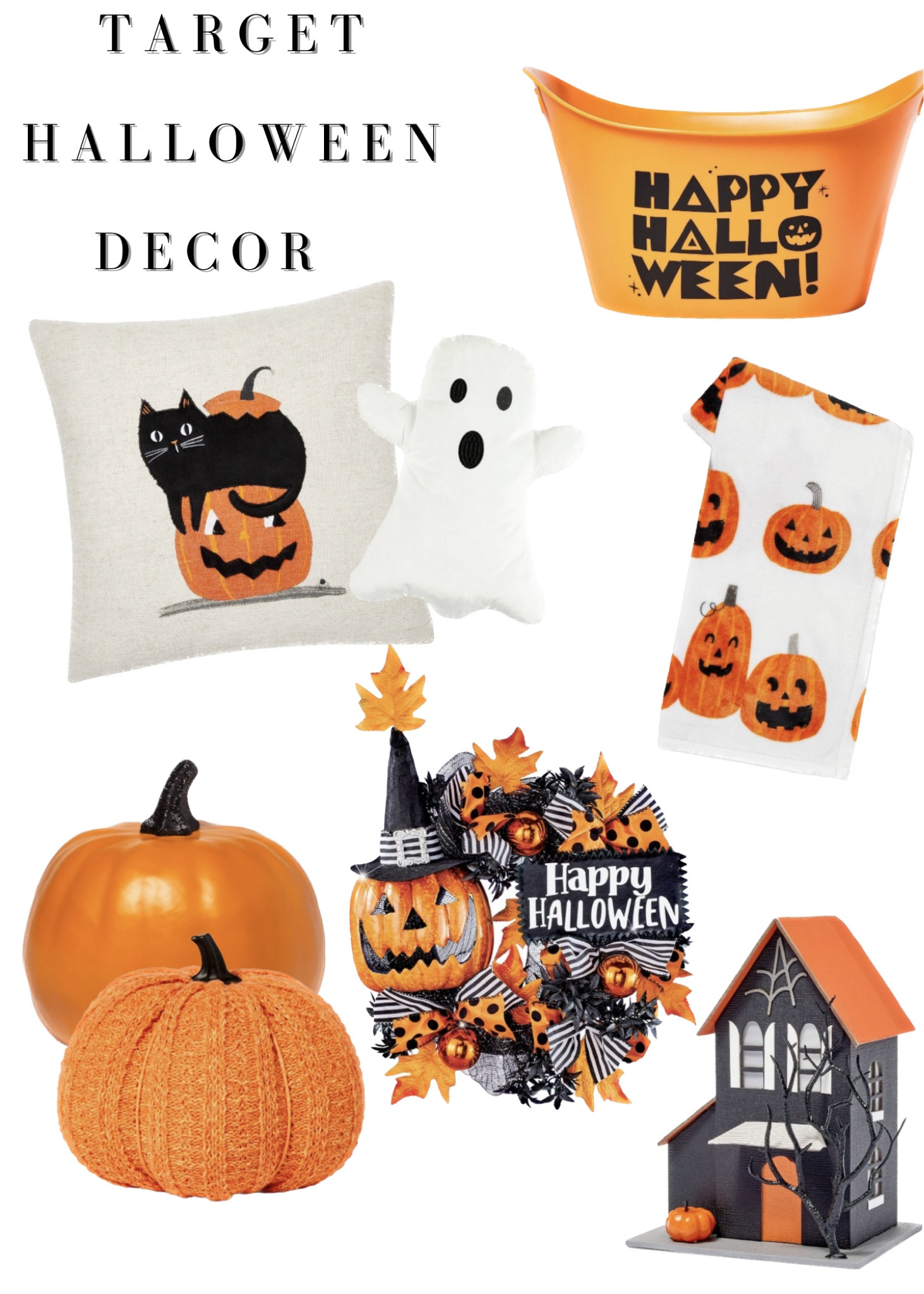 Target Halloween NEW arrivals! 🎯 

How adorable are these for all the pumpkin lovers! I always stick up on a new throw blanket & pillow every season! 🎃 

#targethalloween #halloweendecor #targethome

#LTKhome #LTKunder50 #LTKSeasonal