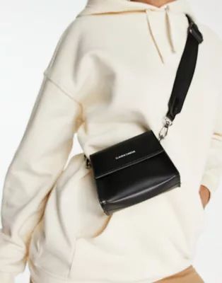 Claudia Canova a-line crossbody bag in black | ASOS (Global)