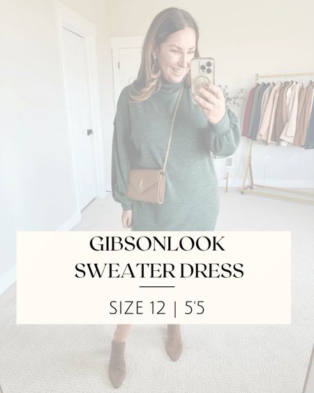 Turtleneck Sweater Dress from Gibsonlook
Use code: RYANNE10 for 10% off this dress 

Fit tips: dress tts, L // booties size up 1/2

fall fashion  fall dresses  Gibsonlook outfits  Gibsonlook dress

#LTKcurves #LTKSeasonal #LTKstyletip
