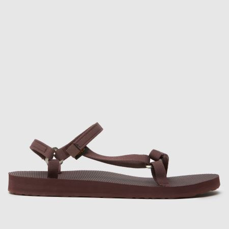 Womens Burgundy Teva Original Universal Slim Sandals | schuh | Schuh