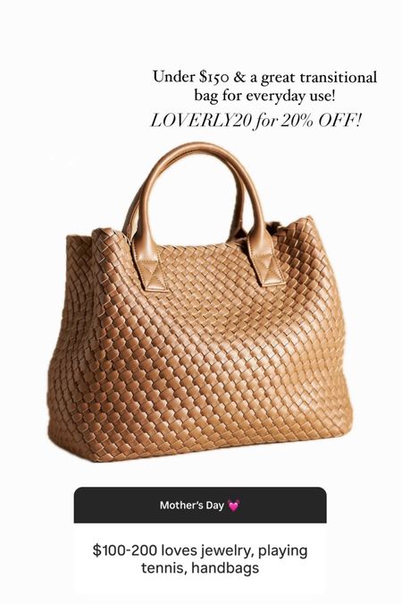 Such a great bag! Mother’s Day gift idea. LOVERLY20 for 20% off at checkout. 

Loverly grey
