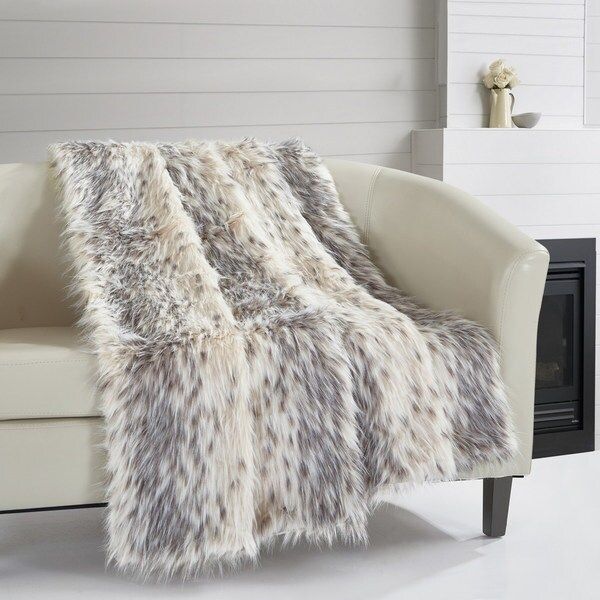 Chic Home Alden Faux Fur Micromink Collection Throw Blanket | Bed Bath & Beyond