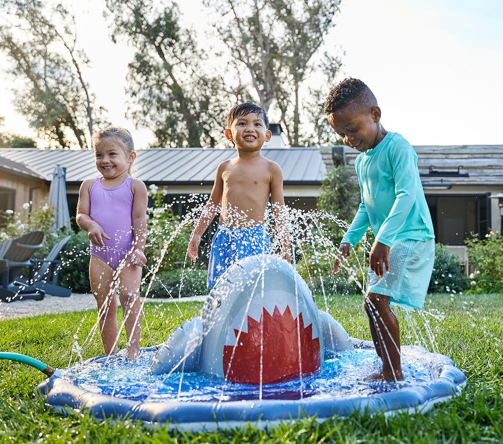 Shark Head Splash Pad | Pottery Barn Kids