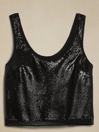 Alina Sequin Tank | Banana Republic (US)