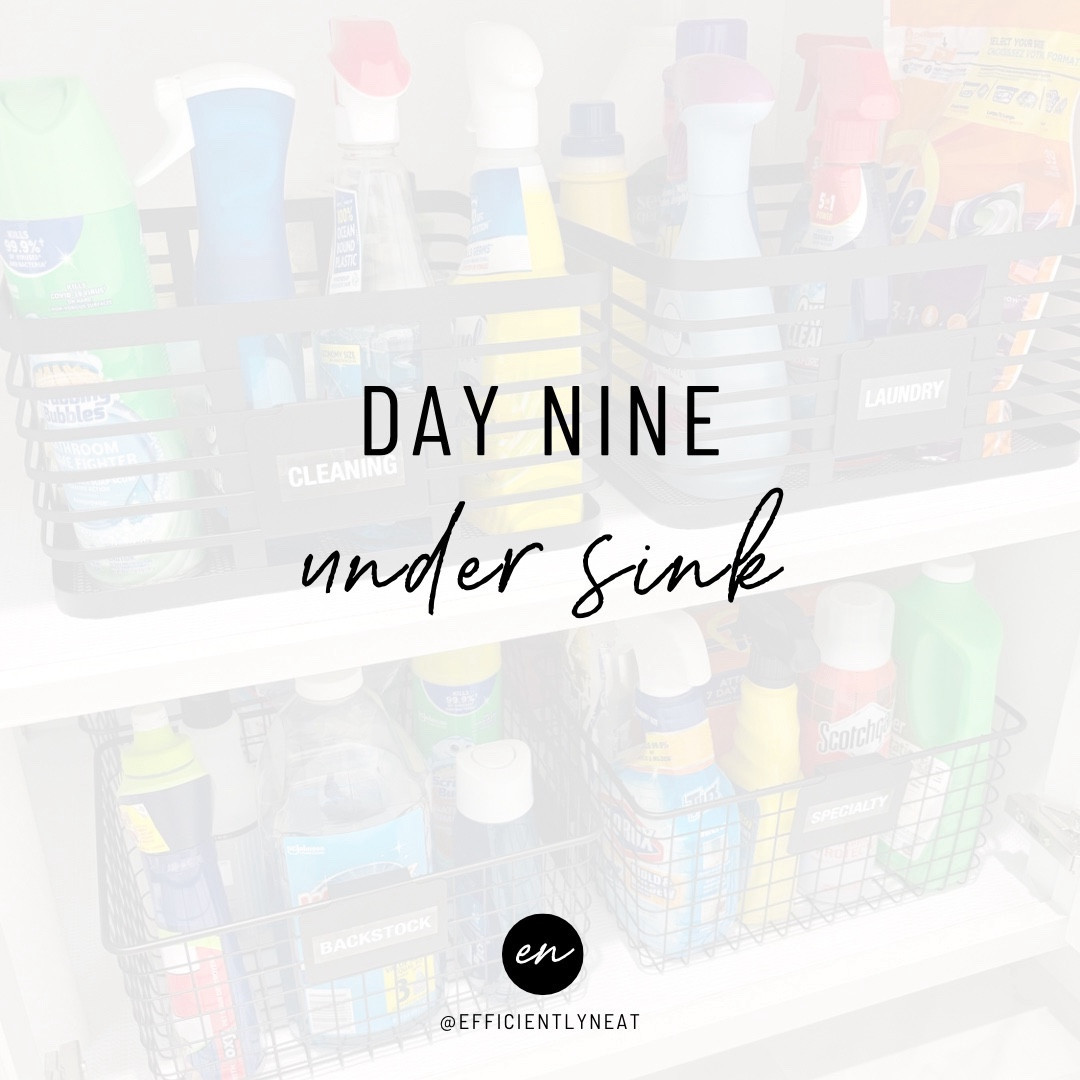 No matter what under sink area is needing a little TLC, I have all the tips to help you refresh your space✨

👉🏼 Swipe through for easy to follow steps to get your under sink area decluttered & organized! 

❤️ Needing to maximize space?! I have linked my favorite organizing products that help you do just that…Check out the link in my bio or follow @efficientlyneat on the LTK app!

#LTKfamily #LTKfindsunder50 #LTKhome