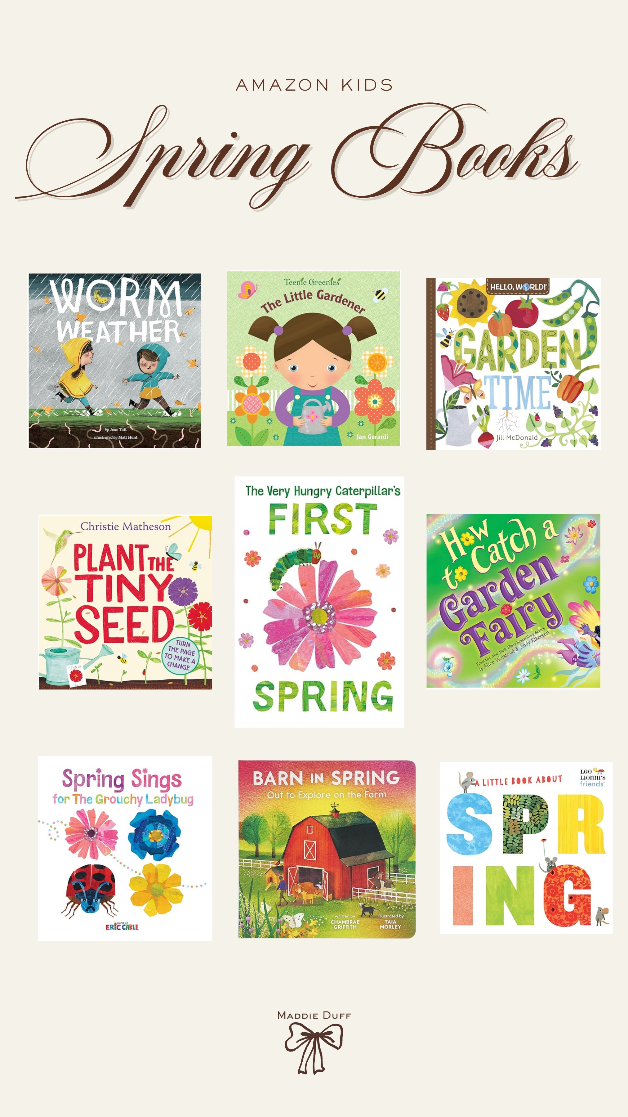 Kids spring books from Amazon!

spring books, kids books, toddler books, amazon kids 

 #LTKKids