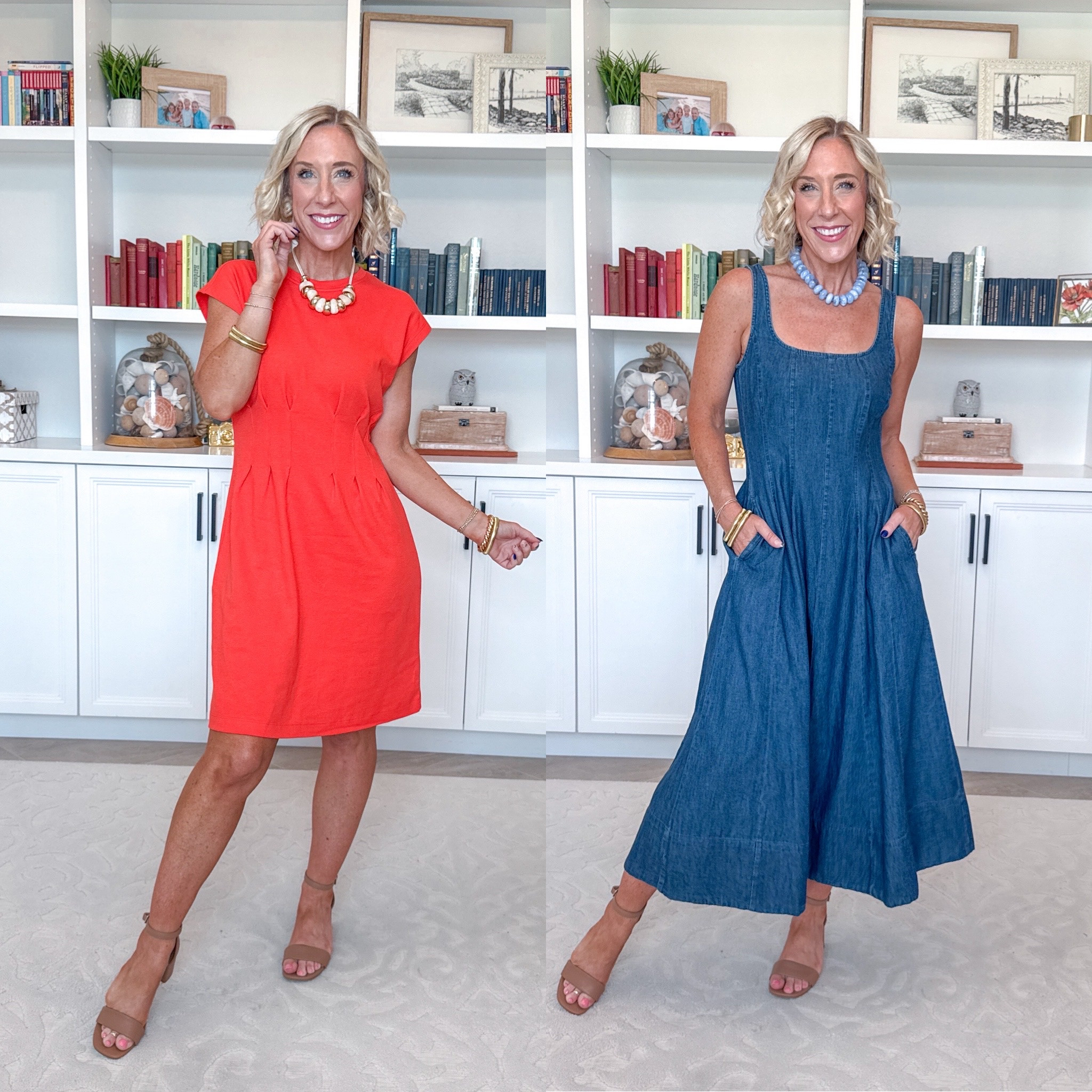 Walmart: unboxing - part 1 (dresses) Pleat Waist Mini Dress - size XS. $17.98. 3 colors. Denim Square Neck Midi Panel Dress - size XS. $36. 2 colors.