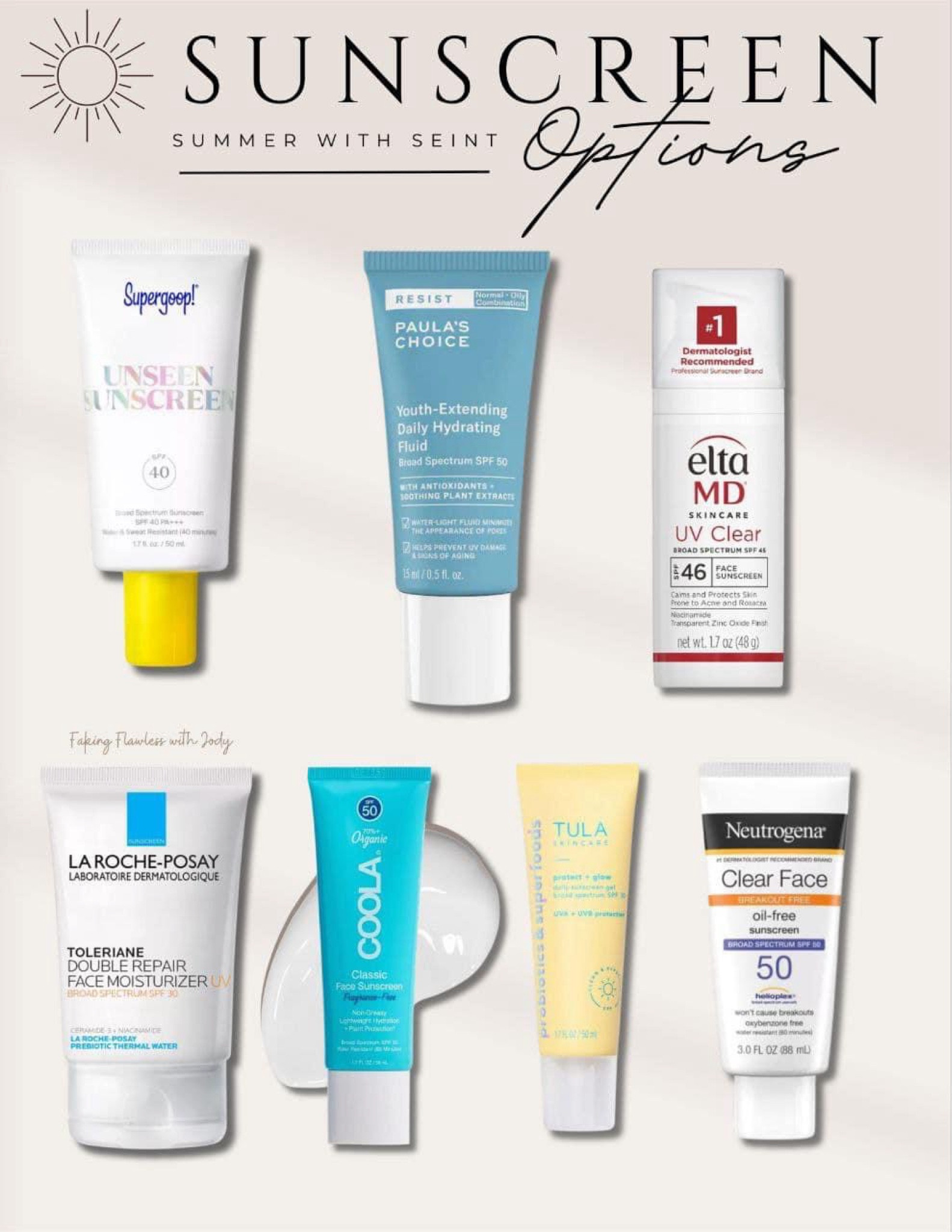 Do you wear Seint Cream Makeup?! If you do, then you probably already know why it is a game changer especially for mature skin (women over 30, but works for all ages - teens too! 👏)

It is so important to choose a SPF that pairs well with your cream makeup.  Checkout this list for some great options!

#LTKBeauty #LTKOver40 #LTKSwim