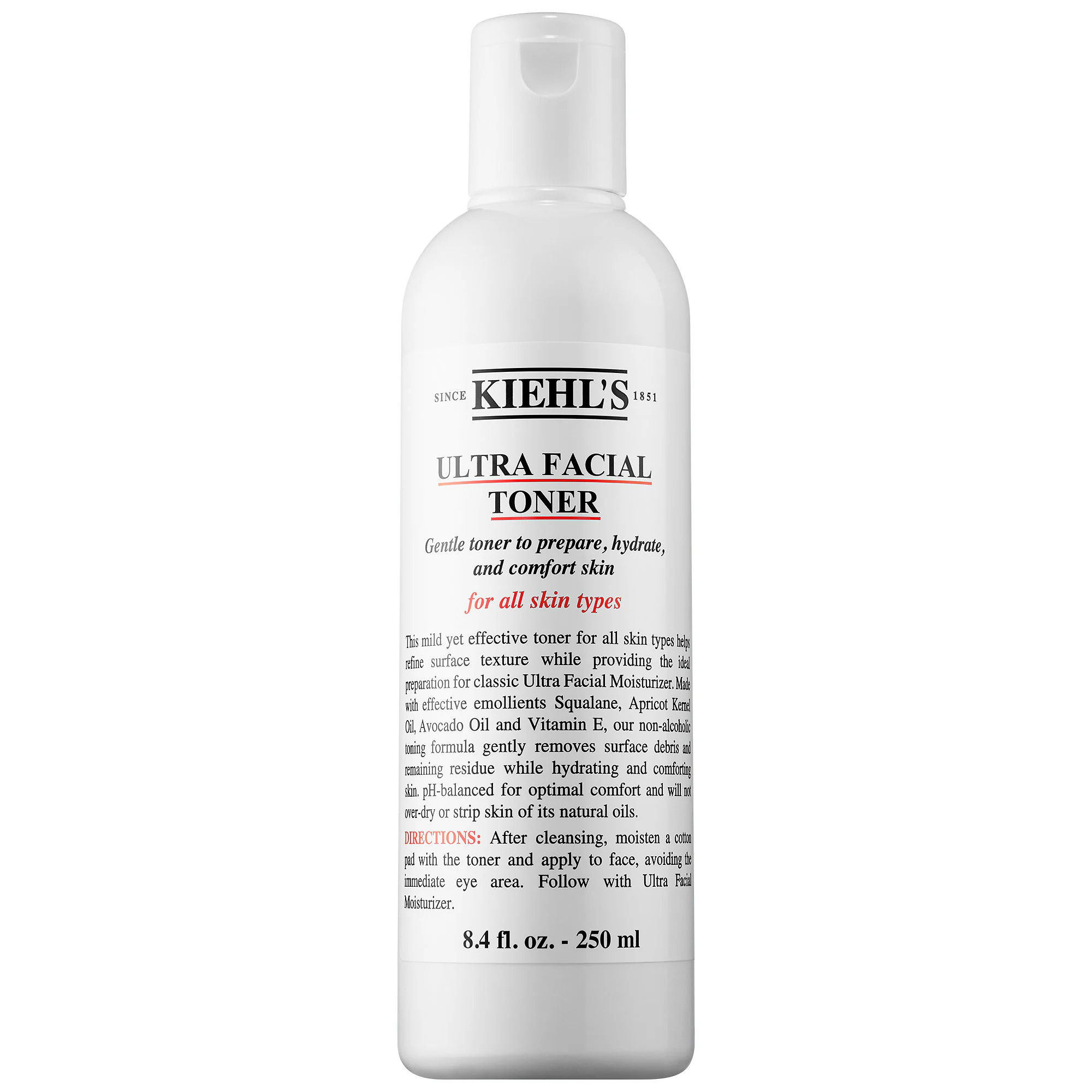 Kiehl's Since 1851 Ultra Facial Toner 8.4 oz/ 250 ml | Sephora (US)