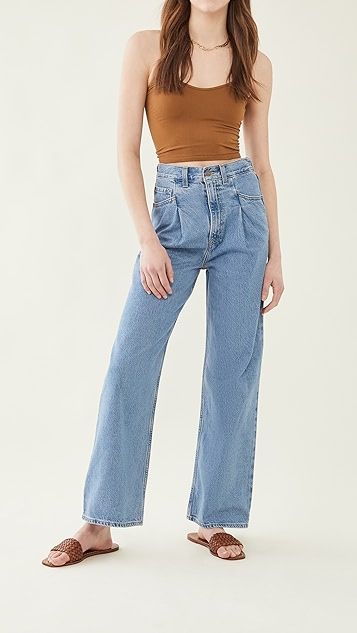 Tailored High Loose Jeans | Shopbop