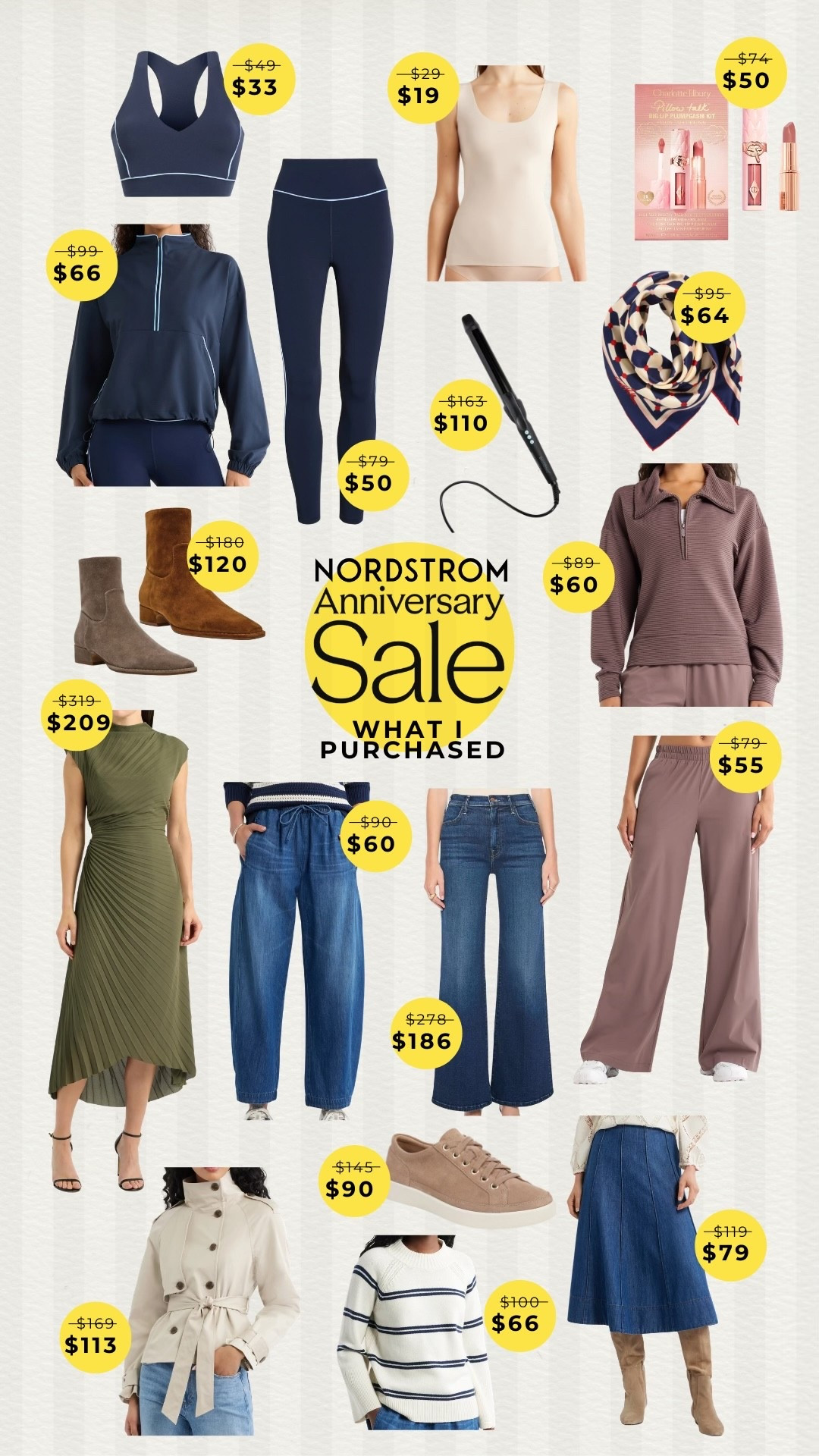 Here’s what I actually took home from this year’s Nordstrom anniversary sale! 😍💛💛

#LTKSeasonal #LTKSaleAlert